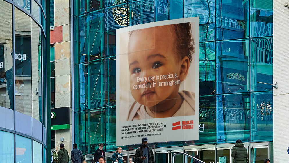 Don't Panic X Health Equals Birmingham OOH