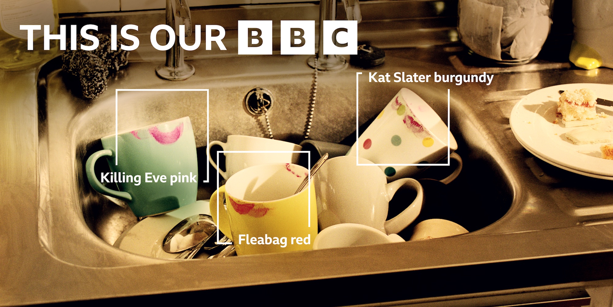 BBC BRAND OOH 48S Rail JC Decaux 048001 Static 6106X3058mm@10� ENGLAND SINK