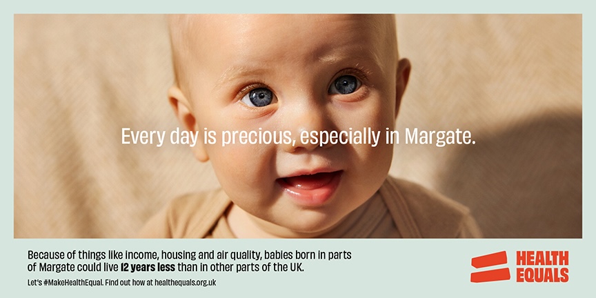 Don't Panic X Health Equals OOH Margate